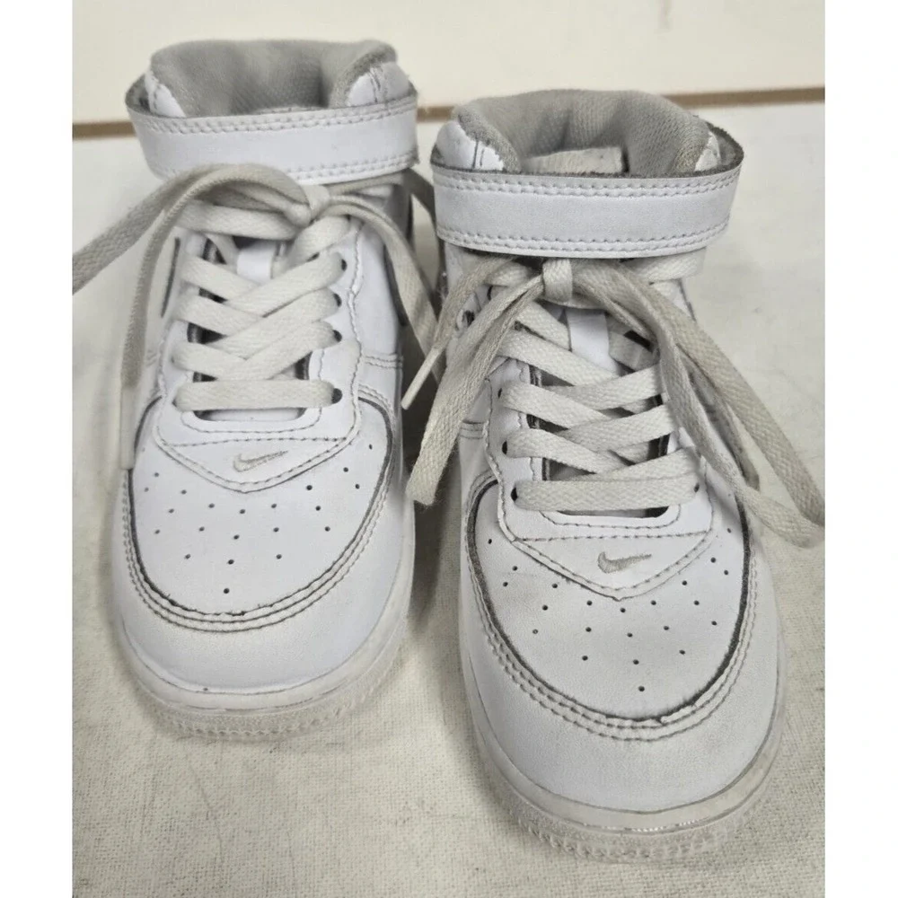 Nike Air Force 1 Mid LE DH2935-111 Size 10C Baby Toddler Triple White